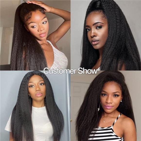 Panse Hair kinky straight bundles 10A Grade Brazilian Kinky Straight Human Hair